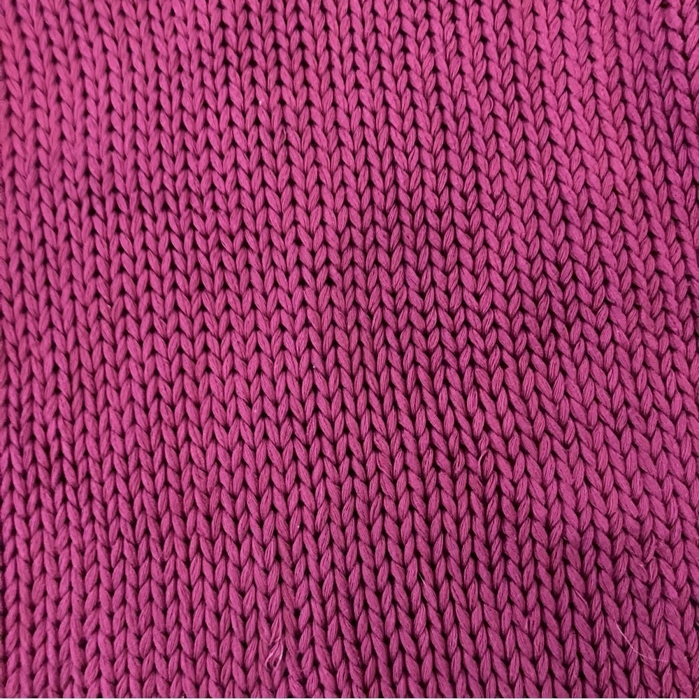 Pistola Gabbie Wild Orchid Puff Sleeve Chunky Knit Sweater (xs) Anthropology - Picture 9 of 11